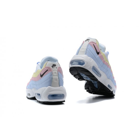 PK Sneakers Air Max 95 TT Blue Yellow Pink Shoes