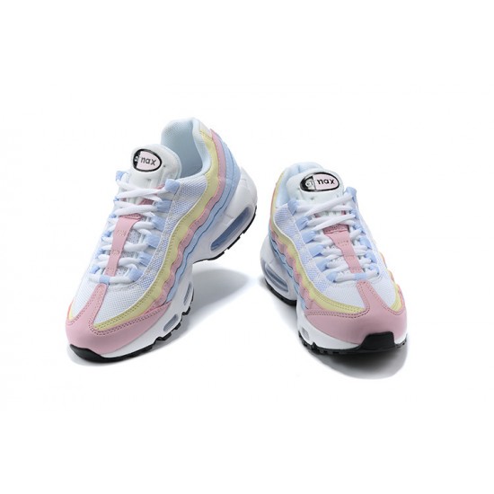 PK Sneakers Air Max 95 TT Blue Yellow Pink Shoes