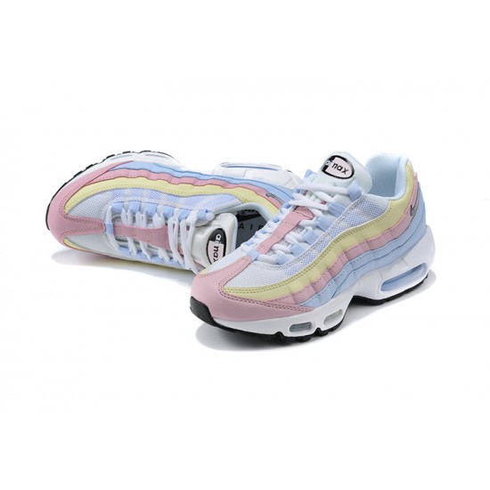 PK Sneakers Air Max 95 TT Blue Yellow Pink Shoes