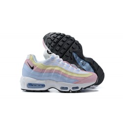 PK Sneakers Air Max 95 TT Blue Yellow Pink Shoes