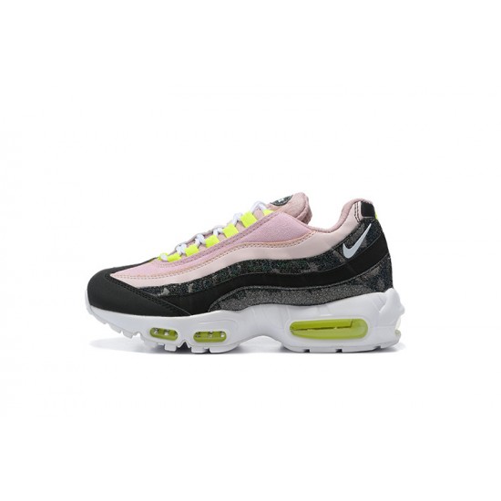 PK Sneakers Air Max 95 TT Pink Black White Shoes