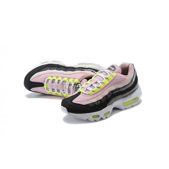 PK Sneakers Air Max 95 TT Pink Black White Shoes