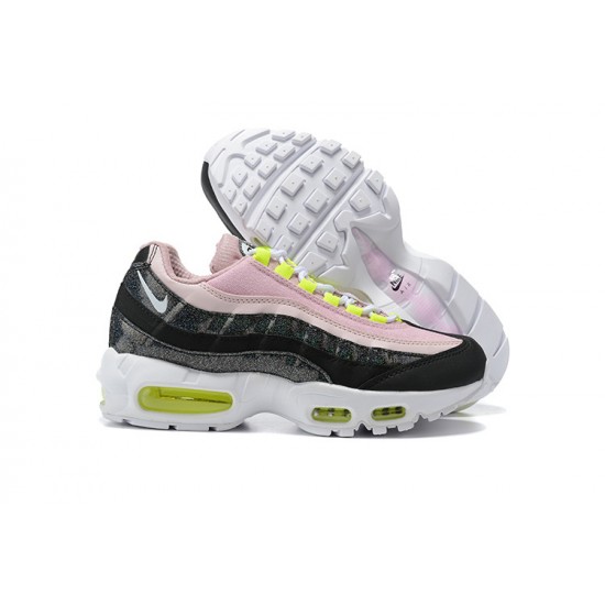 PK Sneakers Air Max 95 TT Pink Black White Shoes