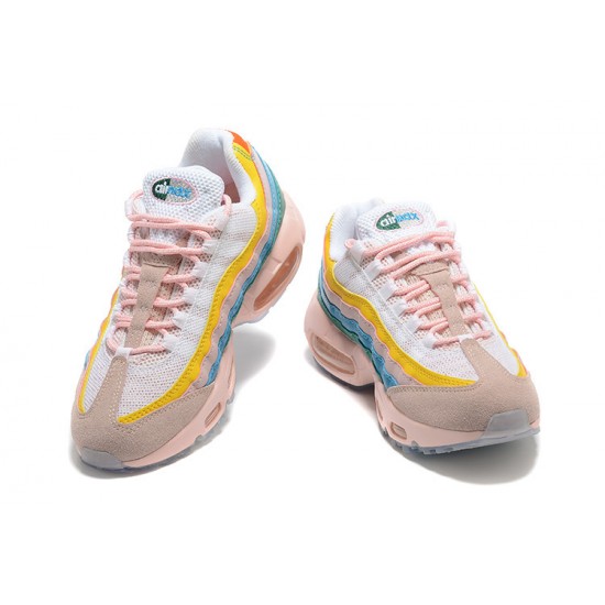 PK Sneakers Air Max 95 TT DQ9323-200 Yellow Pink White Shoes