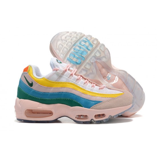 PK Sneakers Air Max 95 TT DQ9323-200 Yellow Pink White Shoes