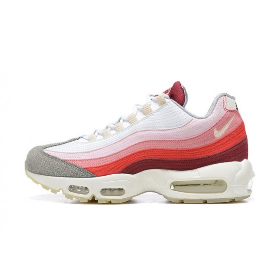 PK Sneakers Air Max Plus White Red Shoes