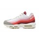 PK Sneakers Air Max Plus White Red Shoes