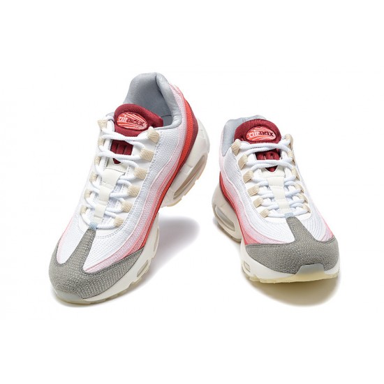 PK Sneakers Air Max Plus White Red Shoes