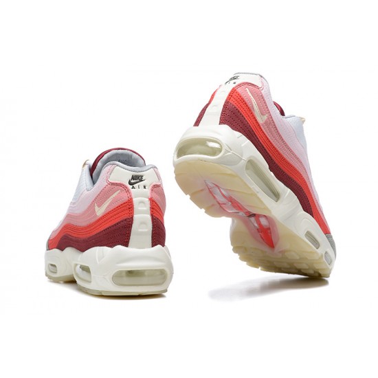 PK Sneakers Air Max Plus White Red Shoes