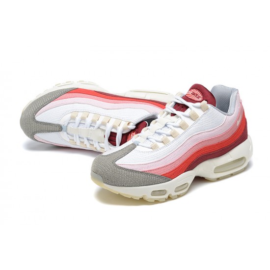 PK Sneakers Air Max Plus White Red Shoes