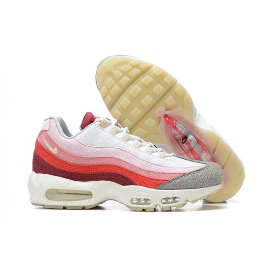 PK Sneakers Air Max Plus White Red Shoes