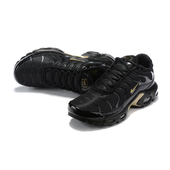 PK Sneakers Air Max Plus Tn 852630-001 Black Gold Shoes