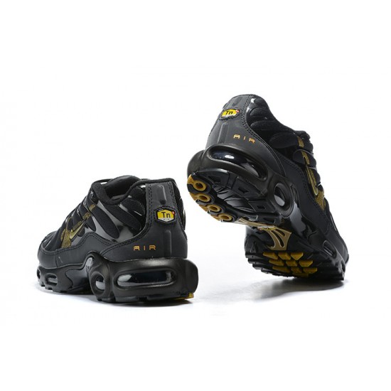 PK Sneakers Air Max Plus Tn Black Gold Shoes