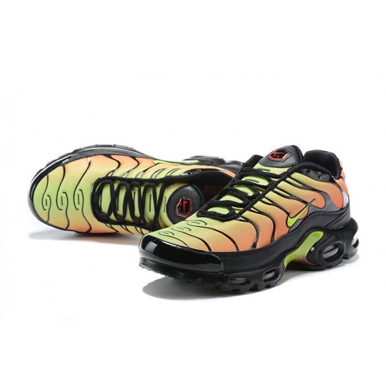 PK Sneakers Air Max Plus Tn AQ9979-001 Black Yellow Shoes