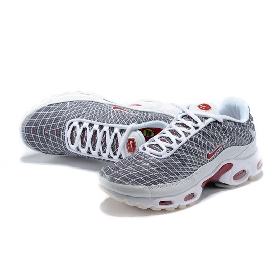 PK Sneakers Air Max Plus Tn Grey and White Shoes