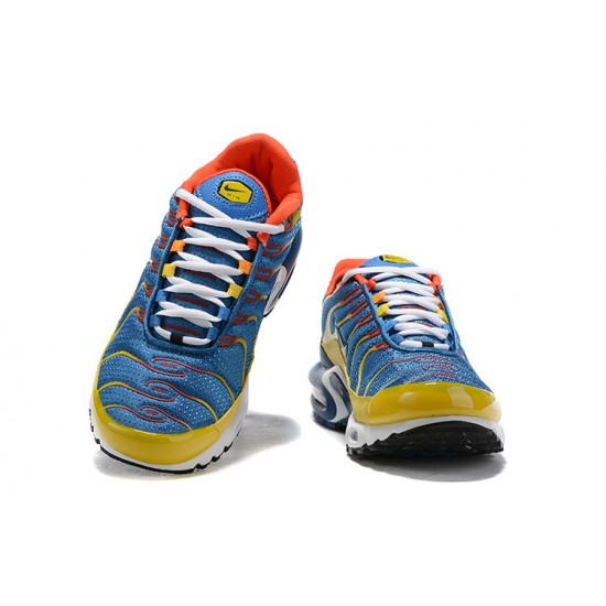 PK Sneakers Air Max Plus Tn SE CJ9987-600 Blue Yellow Shoes