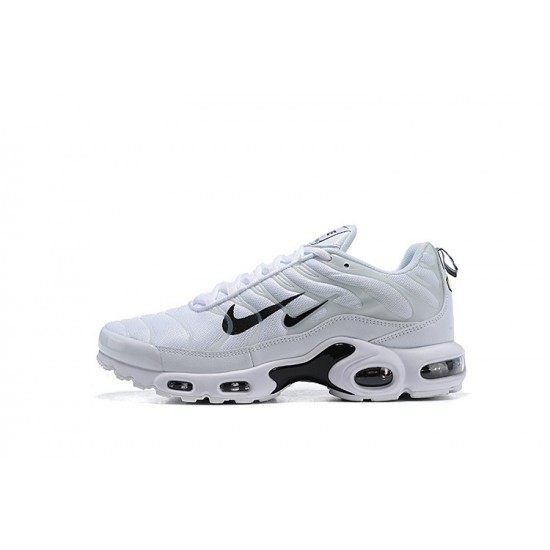 PK Sneakers Air Max Plus Tn White Black Shoes