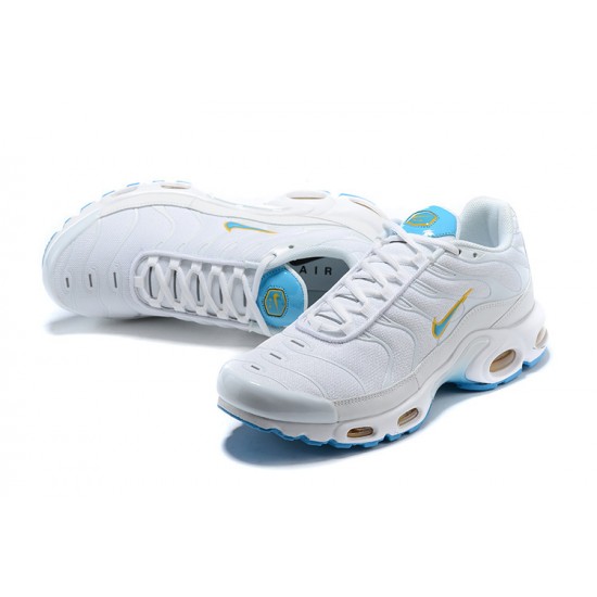 PK Sneakers Air Max Plus Tn White Blue Shoes