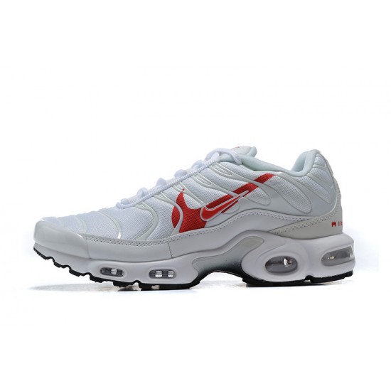 PK Sneakers Air Max Plus Tn CU3454-100 White Red Shoes