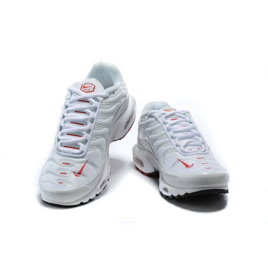 PK Sneakers Air Max Plus Tn CU3454-100 White Red Shoes