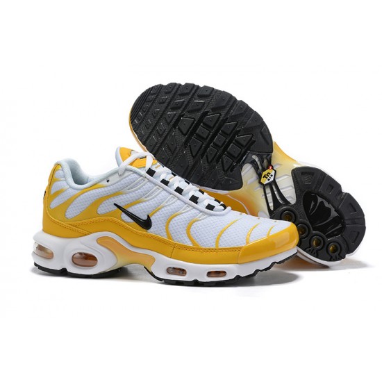 PK Sneakers Air Max Plus Tn CD7061-700 White Yellow Shoes