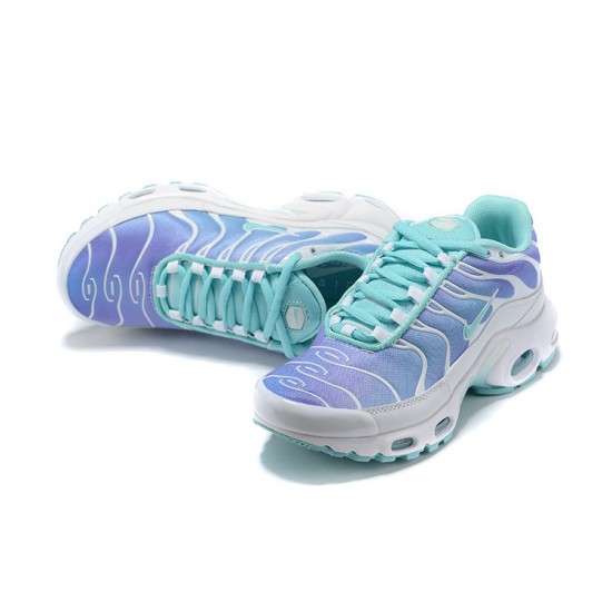 PK Sneakers Air Max Plus Tn White Blue Shoes