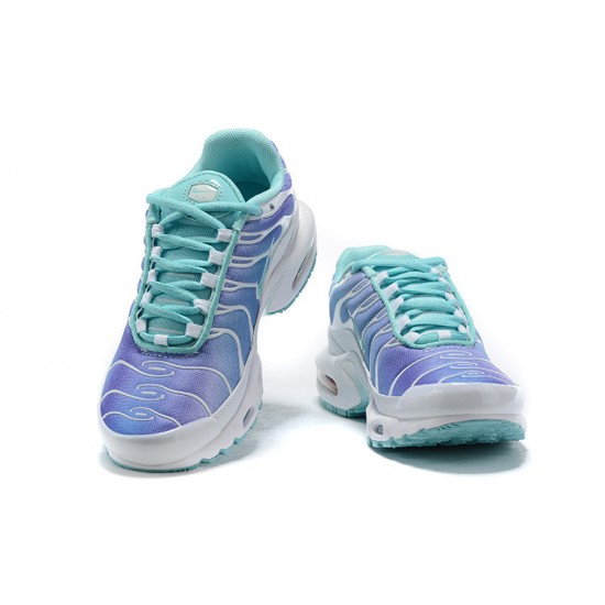 PK Sneakers Air Max Plus Tn White Blue Shoes