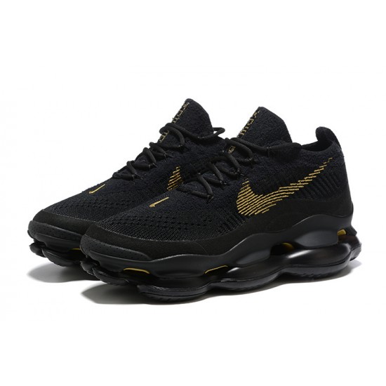 PK Sneakers Air Max Scorpion Black Yellow Shoes