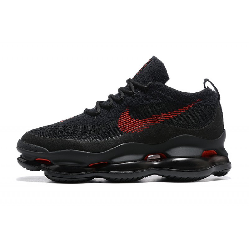 PK Sneakers Air Max Scorpion Black and Red Shoes 