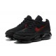 PK Sneakers Air Max Scorpion Black and Red Shoes 