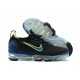 PK Sneakers Air VaporMax 2021 Flyknit Black Green and Blue Shoes