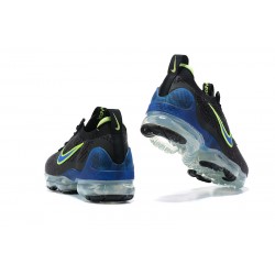 PK Sneakers Air VaporMax 2021 Flyknit Black Green and Blue Shoes