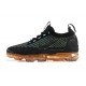 PK Sneakers Air VaporMax 2021 Flyknit Black Orange Shoes