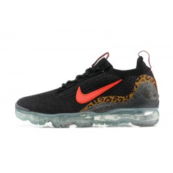 PK Sneakers Air VaporMax 2021 Flyknit Black Red Shoes