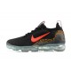 PK Sneakers Air VaporMax 2021 Flyknit Black Red Shoes