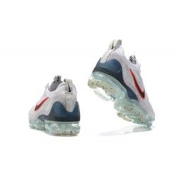 PK Sneakers Air VaporMax 2021 Flyknit DC9454-100 Blue Red Shoes