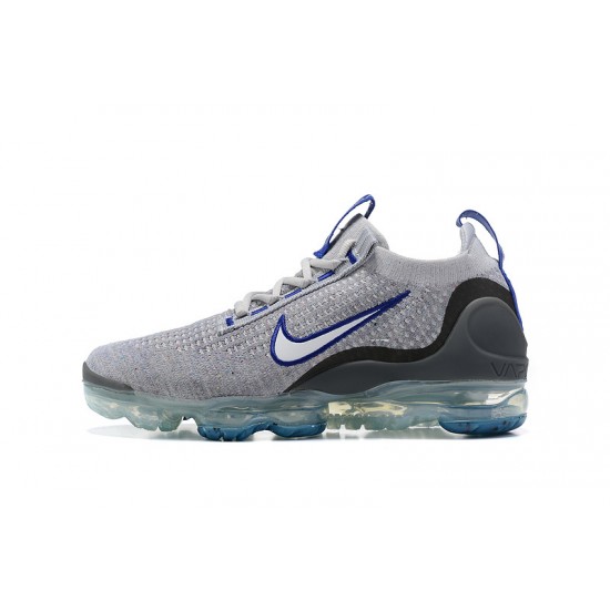 PK Sneakers Air VaporMax 2021 Flyknit Grey Blue Shoes