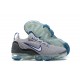 PK Sneakers Air VaporMax 2021 Flyknit Grey Blue Shoes