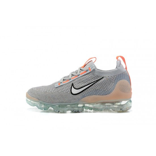 PK Sneakers Air VaporMax 2021 Flyknit DH4084-002 Grey Orange Shoes