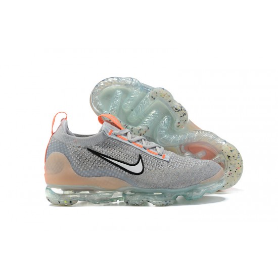 PK Sneakers Air VaporMax 2021 Flyknit DH4084-002 Grey Orange Shoes