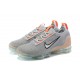 PK Sneakers Air VaporMax 2021 Flyknit DH4084-002 Grey Orange Shoes