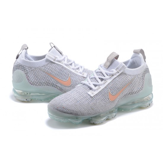 PK Sneakers Air VaporMax 2021 Flyknit DH4090-002 Grey Orange Shoes