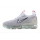 PK Sneakers Air VaporMax 2021 Flyknit DB1550-003 Grey Red Shoes