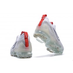 PK Sneakers Air VaporMax 2021 Flyknit DB1550-003 Grey Red Shoes