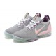 PK Sneakers Air VaporMax 2021 Flyknit Grey and Pink Shoes