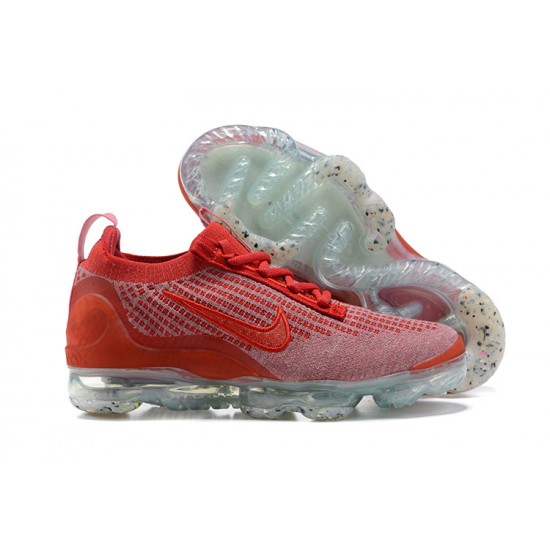 PK Sneakers Air VaporMax 2021 Flyknit DC4112-800 Red Shoes