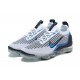 PK Sneakers Air VaporMax 2021 Flyknit DM0025-001 White Blue Shoes