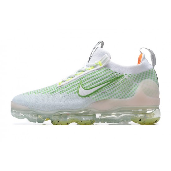 PK Sneakers Air VaporMax 2021 Flyknit FD0871-100 White Green Shoes