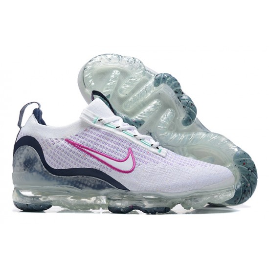 PK Sneakers Air VaporMax 2021 Flyknit DB1550-105 White Pink Shoes