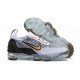 PK Sneakers Air VaporMax 2021 Flyknit White Yellow and Black Shoes